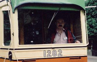 Me in July 2000 at the National Tramway Museum