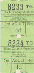 A typical Ultimate ticket.
